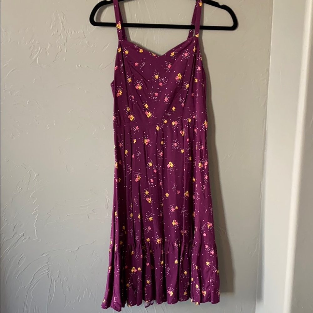 Maroon Dress